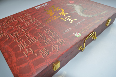 廣州萬形紙品包裝 木質特色禮盒訂做，含金屬扣設計與市場暢賣